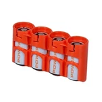 Storacell By Powerpax Slim Line Orange Cr123, 123, Cr123a Battery Case. Fixed Price $7.99.