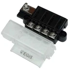 Egis Rt Fuse Block 4 Circuits With Cover #8045. Fixed Price $34.02.