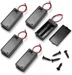 2 Aa Battery Holder With Switch 5pc 1.5v Case Wire Leads On/off. Fixed Price $9.73.
