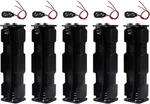 5pcs 8 Aa Battery Holder 12v With 9v Connector. Fixed Price $14.76.