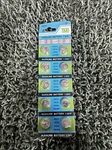 10pk Tmi Button Alkaline Battery Pile 1.55 V Ag13 357a Cx44 Lr44w (#166). Fixed Price $19.95.