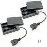 Opsfalcon 3 Aa Battery Holder, Case Box 3aa-black-2pack. Fixed Price $9.11.
