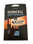 Duracell 4 Pack Optimum Aaa Batteries Premium Triple A 1.5v Alkaline. Fixed Price $5.00.