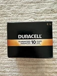 Duracell Coppertop C Alkaline Batteries 12 Pack. Fixed Price $28.99.