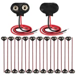 Chanzon Ul Wires 20pcs 9v 5.9 Inches (15 Cm), 3)t-type Pigtail Leather. Fixed Price $11.88.