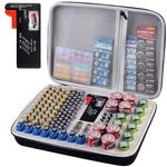 Battery Organizer Holder Storage Containers Box Case With Tester Checker Alkoo. Fixed Price $30.58.