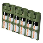Storacell Slimline Aaa 6 Pack Battery Caddy- Holds/ Organizes (6) Batteries. Fixed Price $6.95.