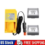 2x Battery 68300900+ Hetronic Uch-2 Charger 12/24v For Remote Control. Fixed Price $579.00.