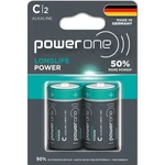 *bulk Amount Of 7* Power One By Varta C Cell Batteries - 2 Pack. Fixed Price $35.00.