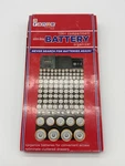 Compartment Battery Organizer Storage Case W/ Tester Wall Mount. Fixed Price $14.50.