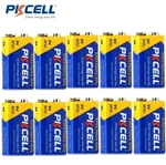Pkcell 9v Zinc Carbon Battery (10pcs) High Capacity 6f22. Fixed Price $25.00.