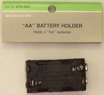 4 Cell Aa Battery Holder With Snap Connector Radioshack 270-383. Fixed Price $7.33.