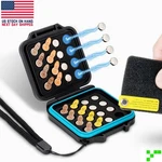 Jjc 32 Slots Button Coin Cell Battery Storage Box For Size 312 P312 P10 P13 Pr48. Fixed Price $9.95.