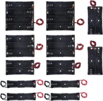 Dorhea 12pcs 18650 Battery Holder Bundle With Wire 1-2-3-4 Slot. Fixed Price $11.55.