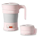 Hytric Travel Electric Water Kettle 700ml Foldable Small Portable Heater Pink. Fixed Price $29.99.