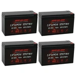 Banshee 12v 7ah Lithium Battery Compatible W Texas Hunter Wildlife Feeder-4 Pack. Fixed Price $145.65.