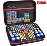 Battery Storage Organizer Case Bag With A Tester Hold Batteries Aa Aaa C D 9v 3v. Fixed Price $23.99.