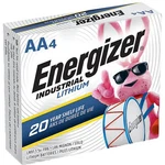 Energizer Industrial Lithium Aa Batteries, Pack Of 4 L91 - Fresh!. Fixed Price $14.23.