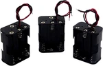 (pack Of 3 6 Aa Battery Holder, 9v Holder With Leads. Fixed Price $13.01.