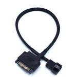 Opsfalcon 2 Pack Sata To 3 Pin / 4 Pmw 12v Pc Case Fan Power Black. Fixed Price $12.99.