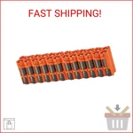 Aa Battery Storage Caddy By Storacell, Orange - Holds 24 Batteries (not Included. Fixed Price $20.22.