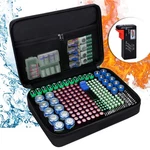 Engpow Battery Organizer, Fireproof Organizer Storage Case With Tester. Fixed Price $23.99.