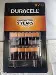 Duracell Coppertop 9v Alkaline Batteries 9 Volt - 8 Pack- Free Shipping. Fixed Price $23.00.