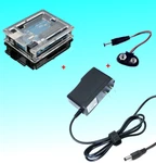9v 1a Power Supply Adapter Charger+transparent Uno R3 Acrylic Case Box Cover. Fixed Price $9.99.