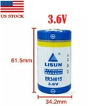 Er34615 3.6v 19000 Mah D Size Lithium Li-socl2 Non-rechargeable Battery Us Stock. Fixed Price $28.99.