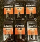6 Duracell 12v Alkaline 21/23 Battery Home Security Electronics Car Alarm 11/28. Fixed Price $27.19.