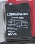 American Hunter De-30052 6v 4.5ah Rechargeable Sla Battery F-tab Deer Feeder. Fixed Price $10.00.