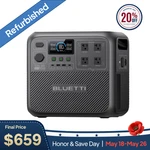 Bluetti Elite 200v2 2600w 2073wh Portable Power Station For Rv/ Home Backup. Fixed Price $823.75.
