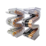Battery Ladder Organizer Case For Aa & Aaa Batteries - Stackable Or... Fast Ship. Fixed Price $25.81.