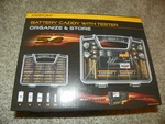 Farpoint 2- Sided Battery Caddy With Tester Holds 55 Battery's New In Box. Fixed Price $16.00.