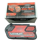 Strikemaster Lithium 48 Volt 5 Ah Battery. New Factory Sealed Free Shipping. Fixed Price $165.00.