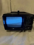 Vintage Tmk Portable Tv-radio Model 706, Working Power Cord Antenna, Battery Op. Fixed Price $35.00.