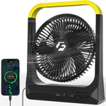 Battery Powered Rechargeable Portable Fan: 20800mah Operated Camping .... Fixed Price $41.92.