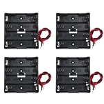4 Pack X Aa Thicken Battery Holder With I Type Wired Clip Standard Sna. Fixed Price $13.96.