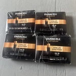 Lot Of 4 Packs Duracell Optimum Alkaline Batteries 18/pack Aa Extra Life. Fixed Price $44.99.