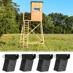 Iron Forge Tools Deer Stand Brackets, 4x4 Inch Black Powder Coated Steel Tree.... Fixed Price $96.12.