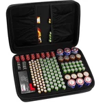 Comecase Hard Battery Organizer Storage Box, Carrying Case Bag Holder. Fixed Price $26.59.