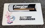 Energizer Battery Organizer Storage Case Plastic. Fixed Price $8.99.