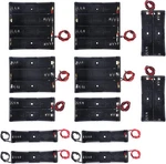 Dorhea 12pcs 18650 Battery Holder Bundle With Wire Case. Fixed Price $11.19.