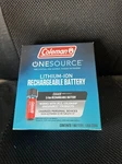 Coleman Onesource Lithium Ion Rechargeable Battery W/ Usb Cord 4800 Mah. Fixed Price $35.00.