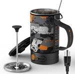 6-minute Portable Electric French Press Coffee Maker - 2-in-1 Brew. Fixed Price $183.99.