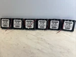 Six Saflok & Other Door Lock Batteries 2200mah 6v, Dantona Dl-12 Free Ship. Fixed Price $25.00.