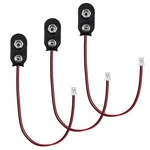 Sdtc Tech 3 Pack 9v Battery Snap To 2-pin Ph2.0 Connector. Fixed Price $11.37.