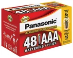 Panasonic Alkaline Size "aaa" Plus Power (48-pack) Blister Box. Fixed Price $43.99.