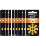 Duracell Activair Hearing Aid Batteries: Size 10 (80 Batteries). Expires 2029. Fixed Price $28.95.