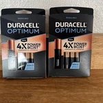 Duracell Optimum Batteries Aaa 8 Pk. (lot Of 2) Package May Vary. Fixed Price $15.00.